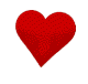 Gif animé coeur violet